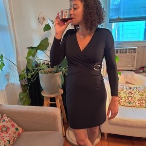 bodycon long sleeve express dress